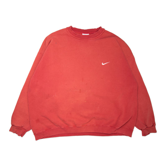 90's Red Nike Crew (XXL)