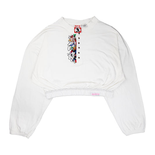 Cropped Mickey & Friends Long Sleeve (XXL)