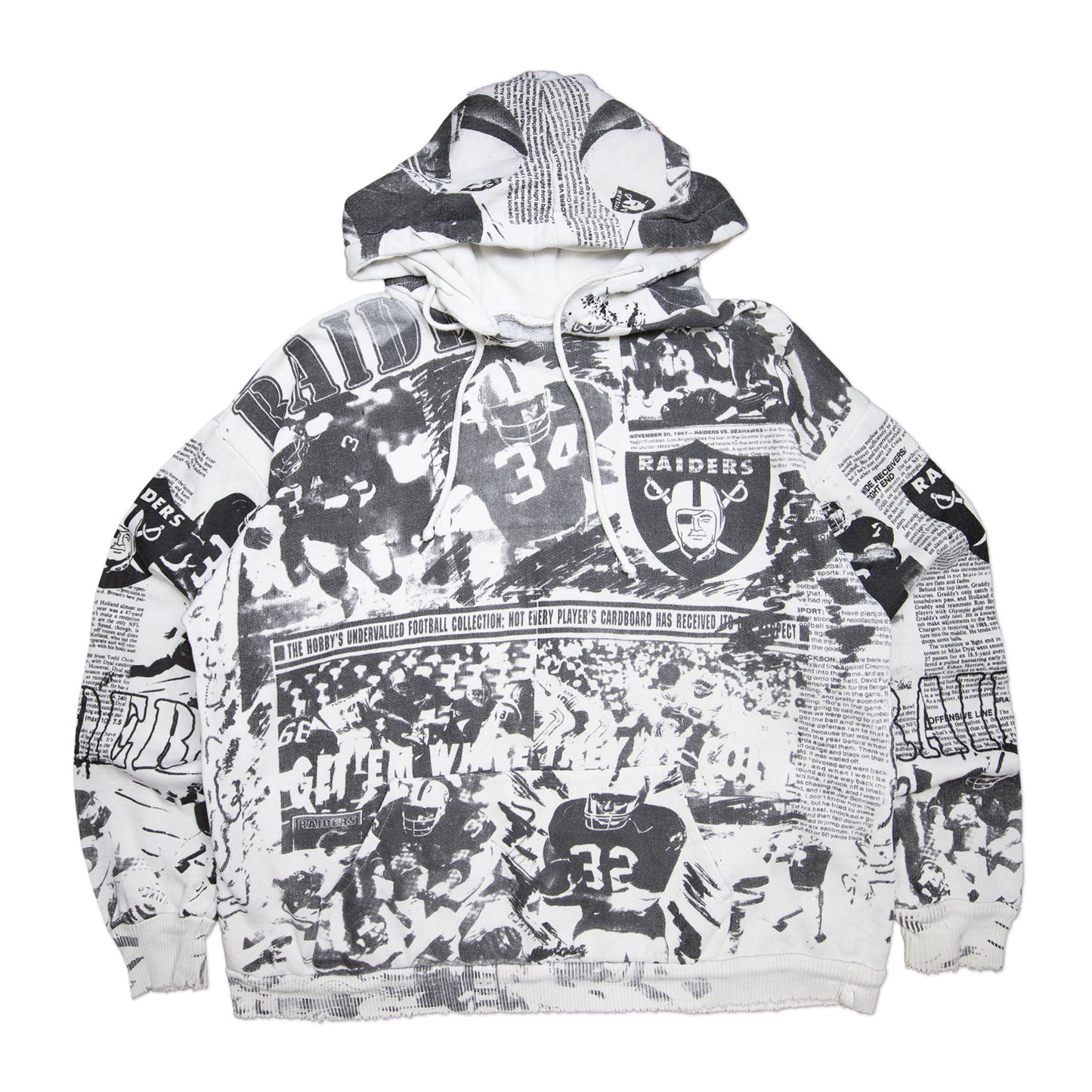 90's LA Raiders Hoodie (S/M)