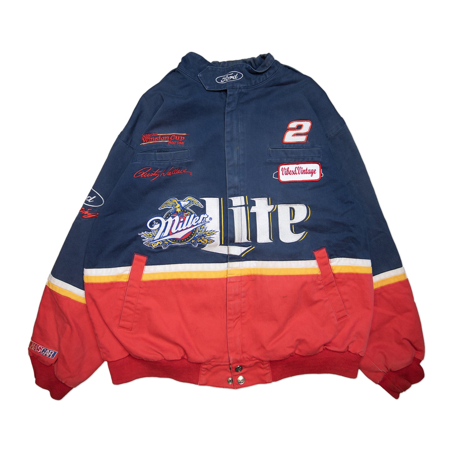 90s Rusty Wallace NASCAR Jacket (L)