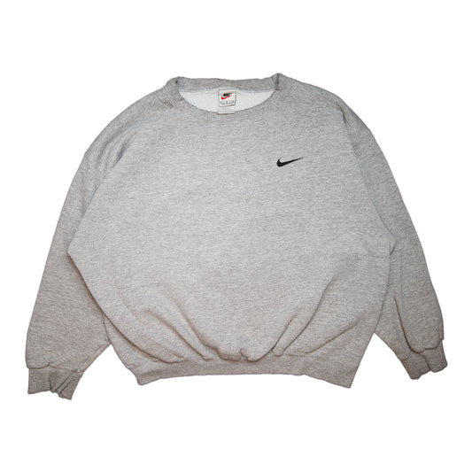 90s Grey Nike Crew (L)