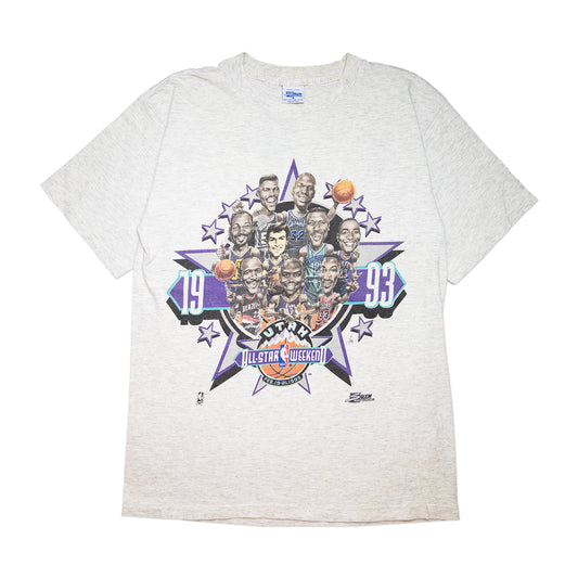 93' NBA All-Stars Caricature Tee (M)