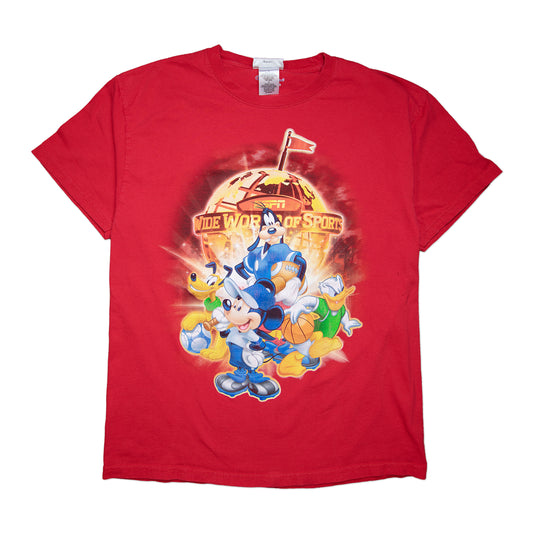 00's ESPN Mickey & Friends Tee (L)