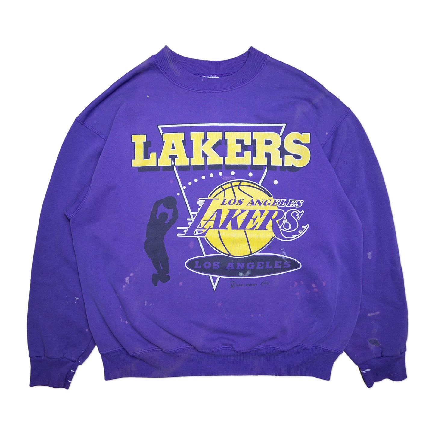 90's Distressed Lakers Crew (XL)