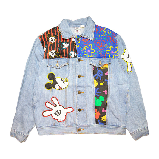 90's Mickey Denim Jacket (M)