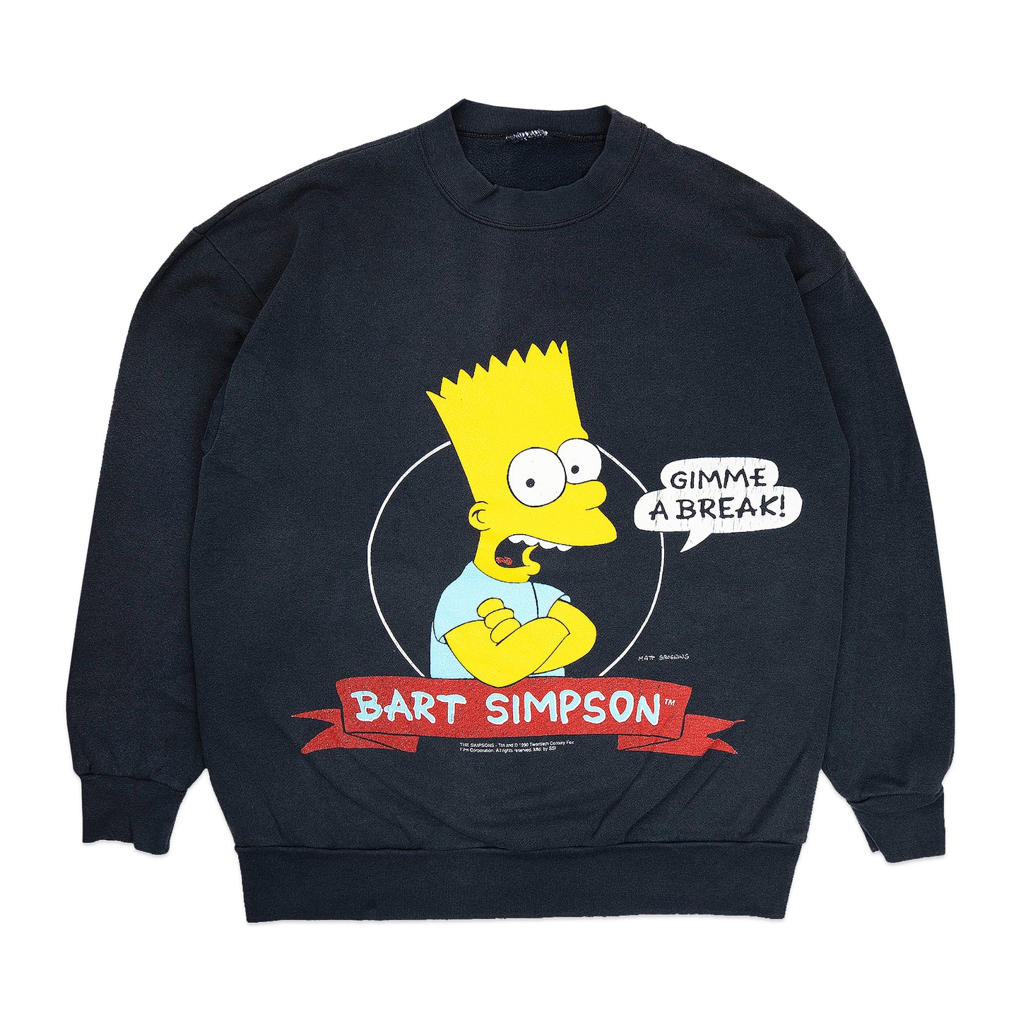 90' Bart Simpson Crew (XL)