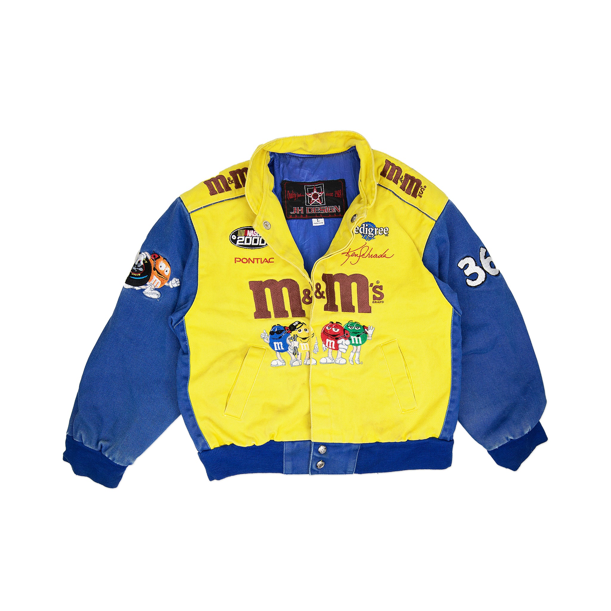 Kids 90's M&M NASCAR Jacket (YL) – Vibes and Vintage Clothing