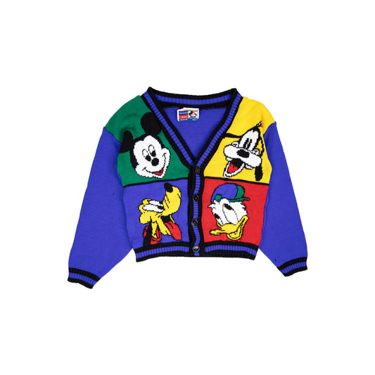 Kids 90's Mickey & Friends Cardigan (YXS)