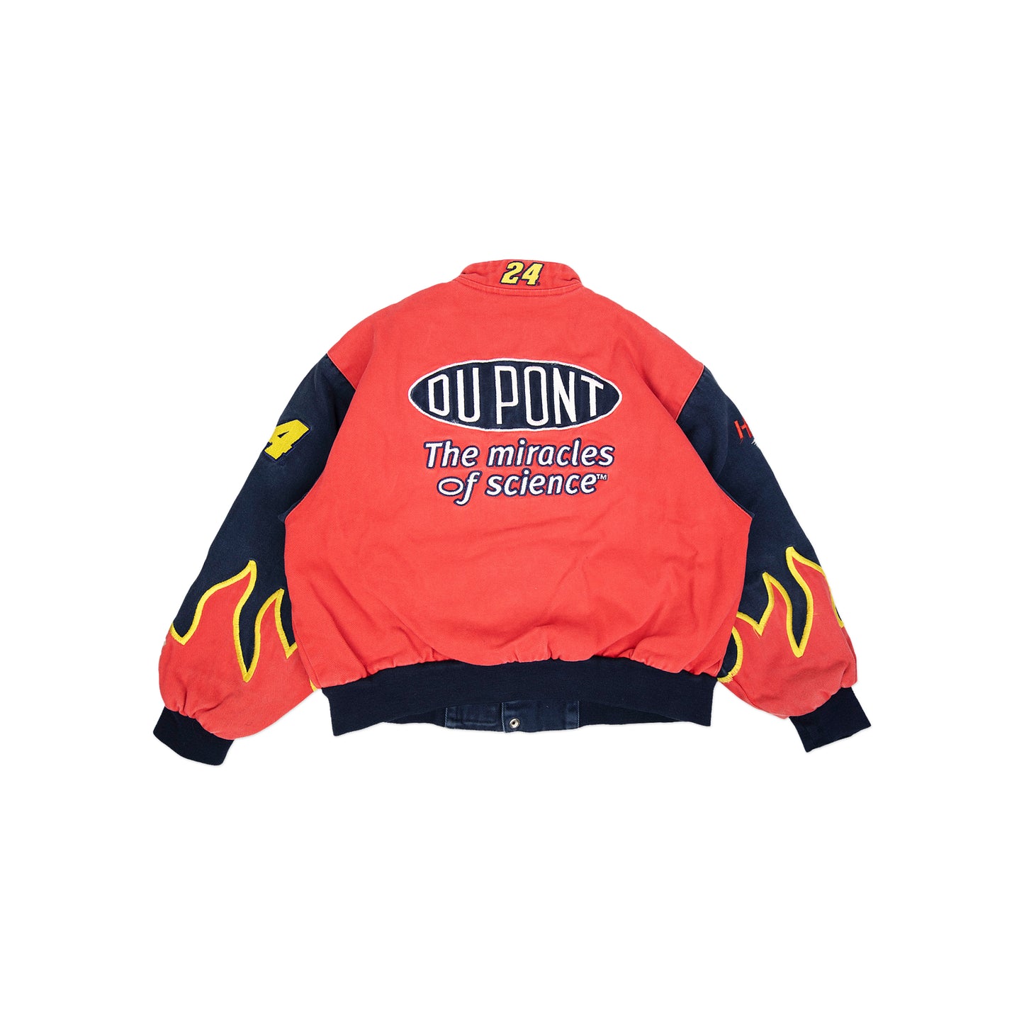 Kids 90's NASCAR Flame Jacket (YL)