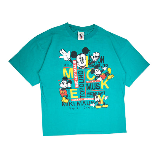 90's Multi-Lingual Mickey Tee (XXL)