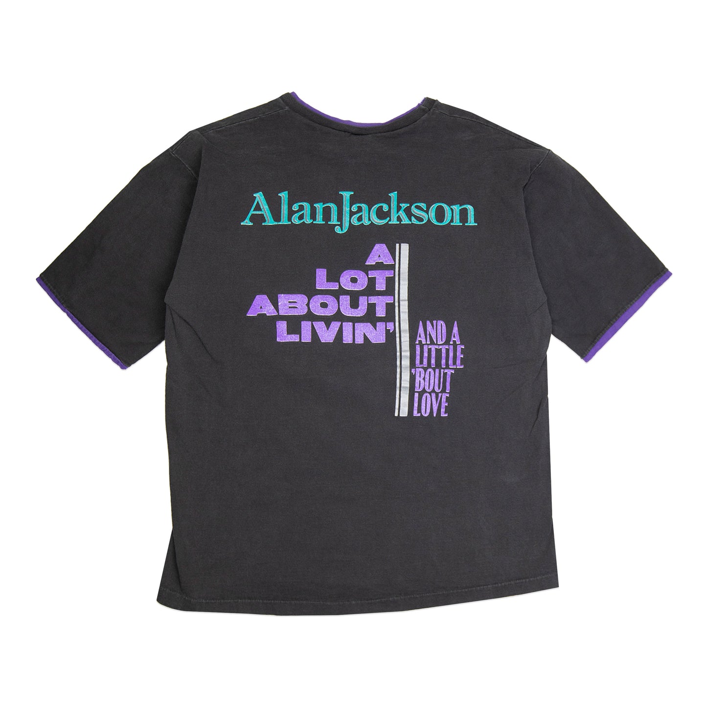 92' Alan Jackson Biker Tee (L)