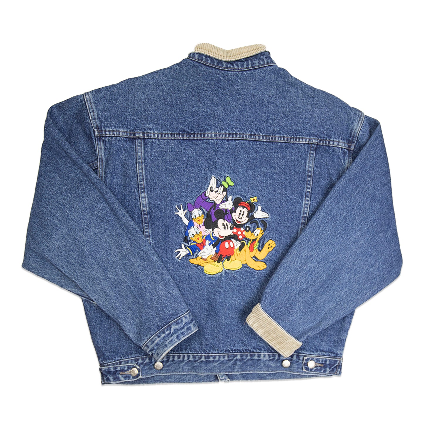 90's Disney Corduroy Denim Jacket