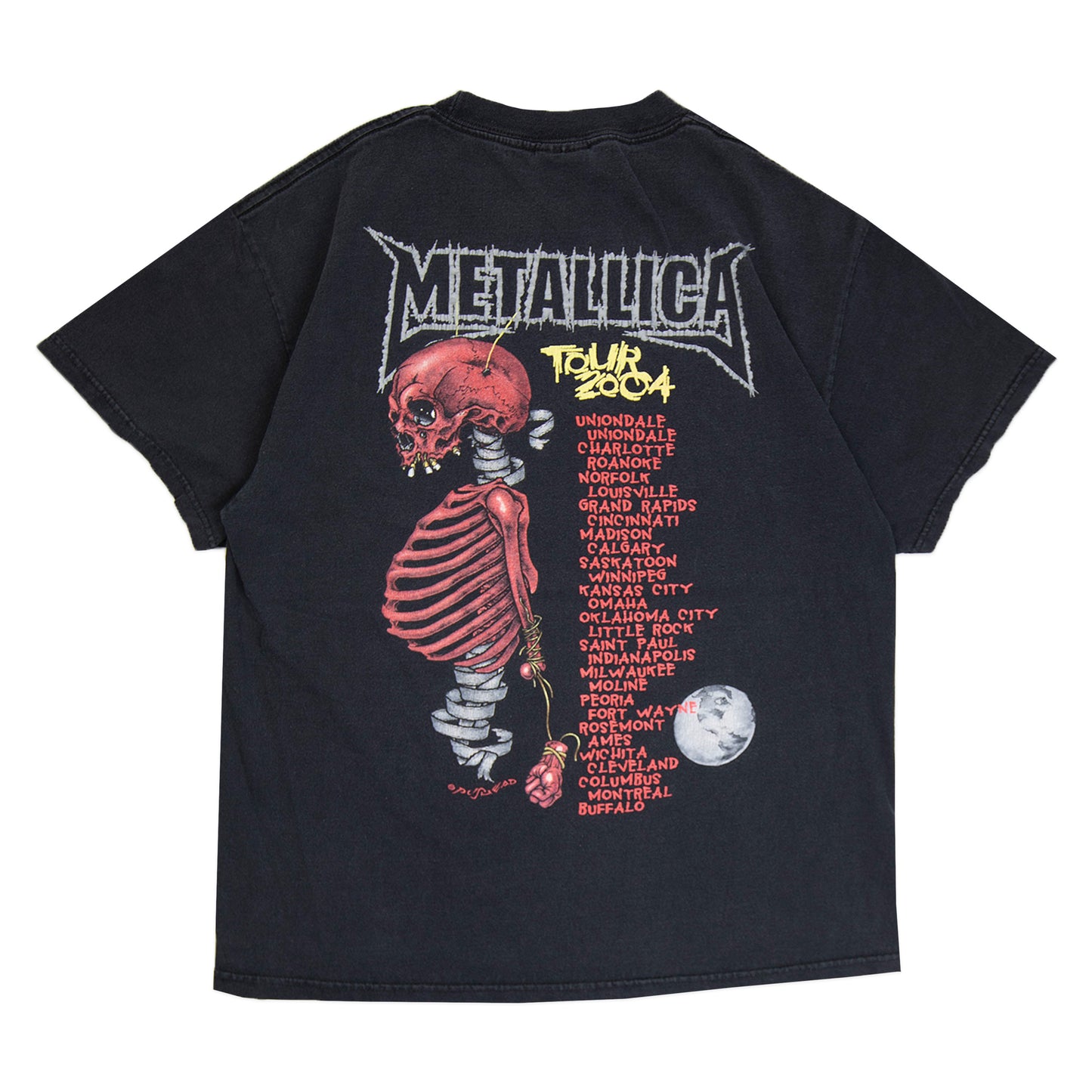 04' Metallica Tour Tee (L)