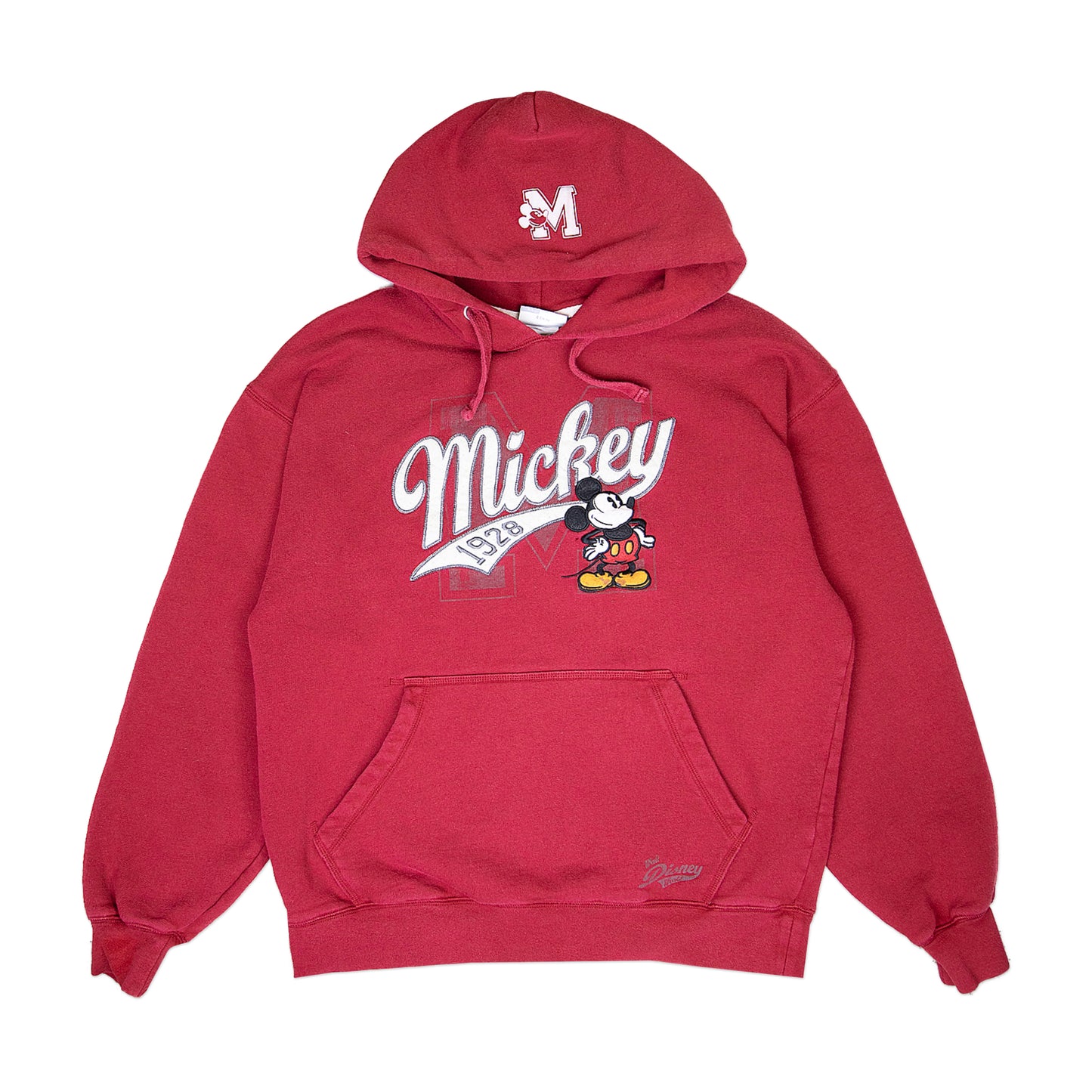 00' Red Mickey Hoodie (M)