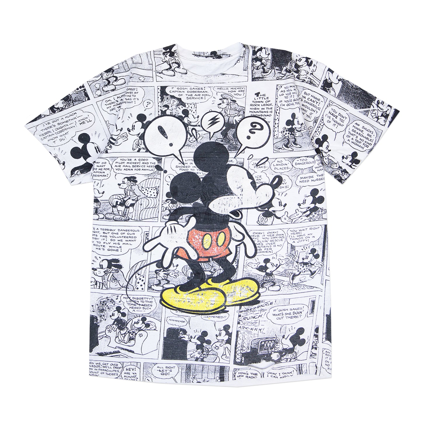 90's Mickey Comic Tee (M)