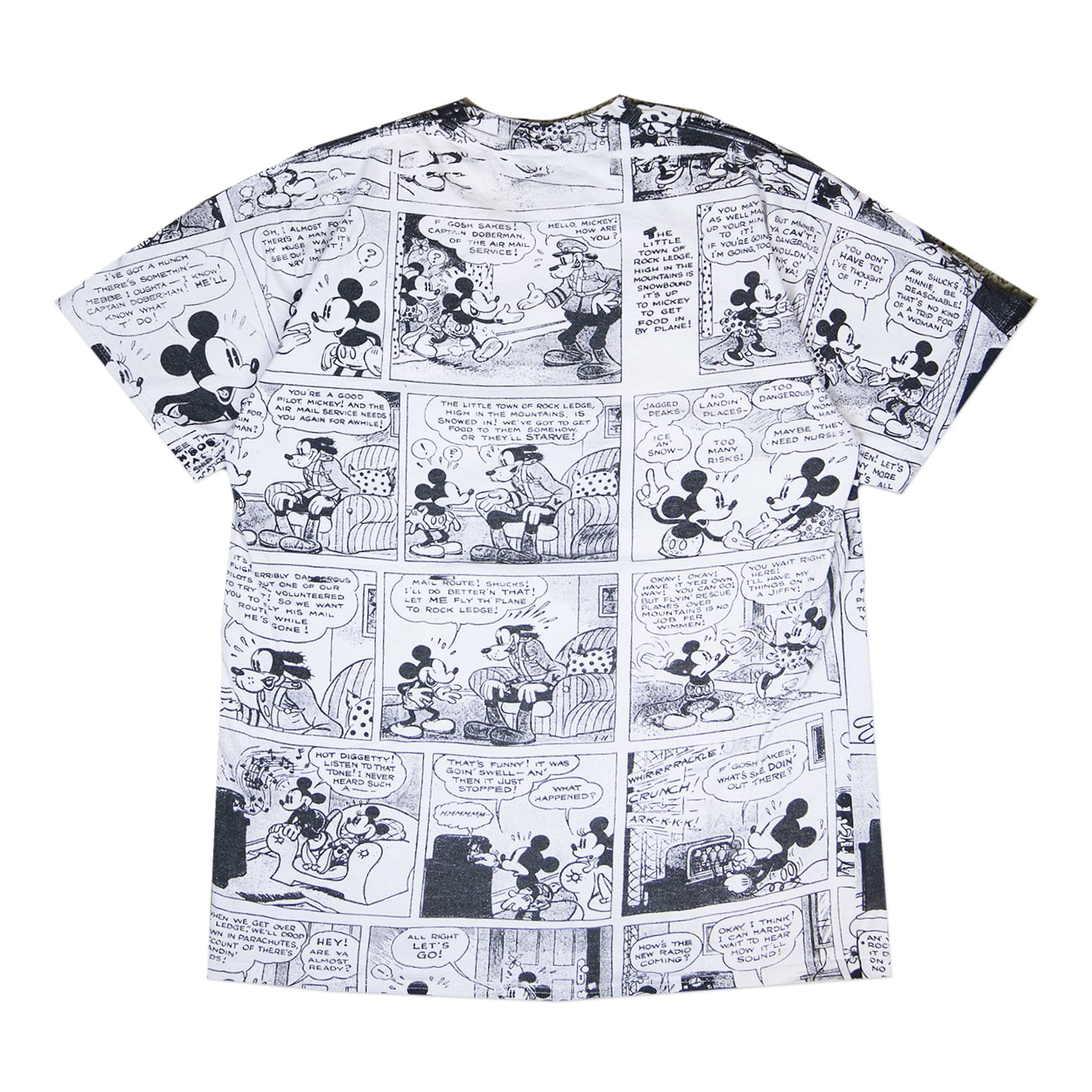 90's Mickey Comic Tee (M)