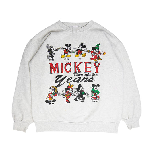 80's Mickey Through the Years Crewneck