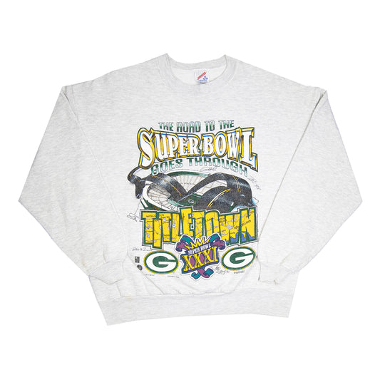 95' Green Bay Packers Super Bowl Graphic Crewneck