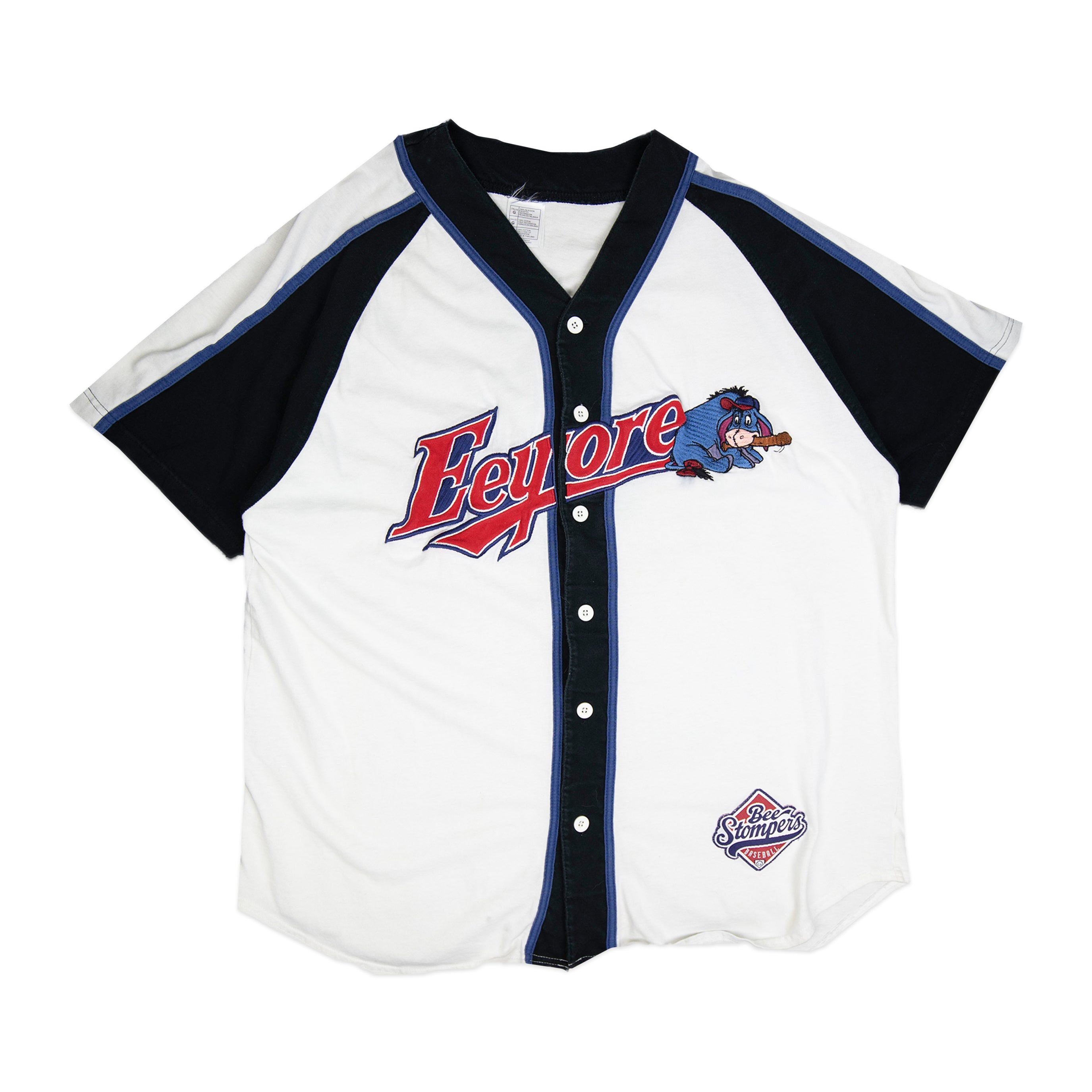 Area52houston Vintage 90’s Eeyore Baseball Jersey Size Large