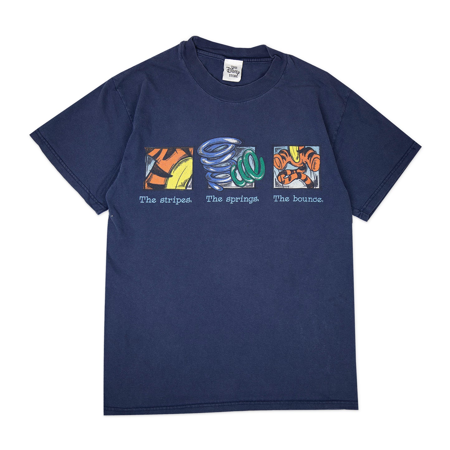 90's Tigger Character Build Tee (S)