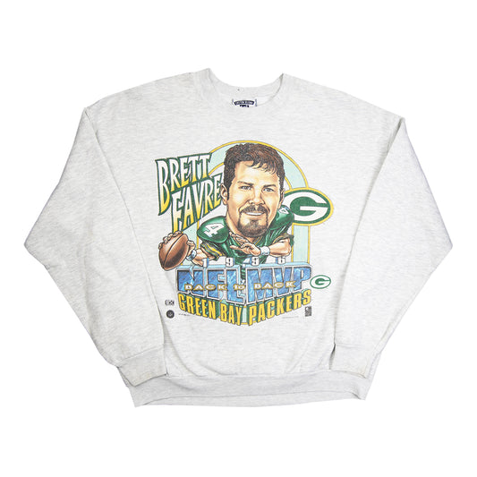 96' Brett Favre Packers Caricature Graphic Crewneck