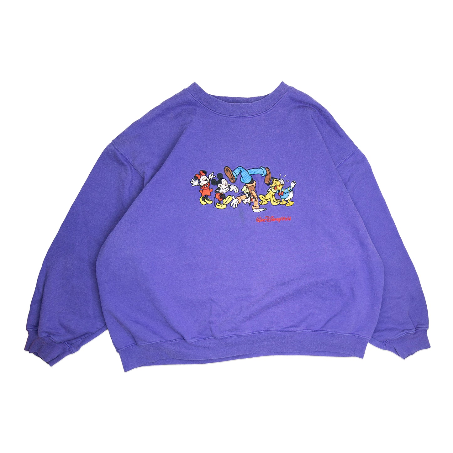 00' Mickey & Friends Embroidered Crewneck