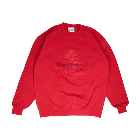 00' Red Disney World Crewneck