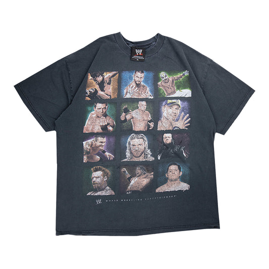 07' WWE Multi-Character Graphic Shirt