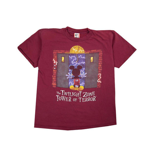 90's Mickey Twilight Zone Tower of Terror Graphic Shirt