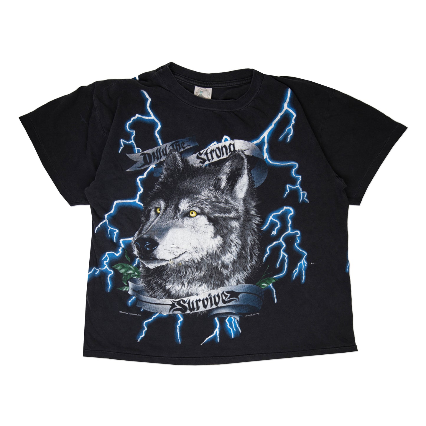 90's Wolf American Thunder Tee (L)