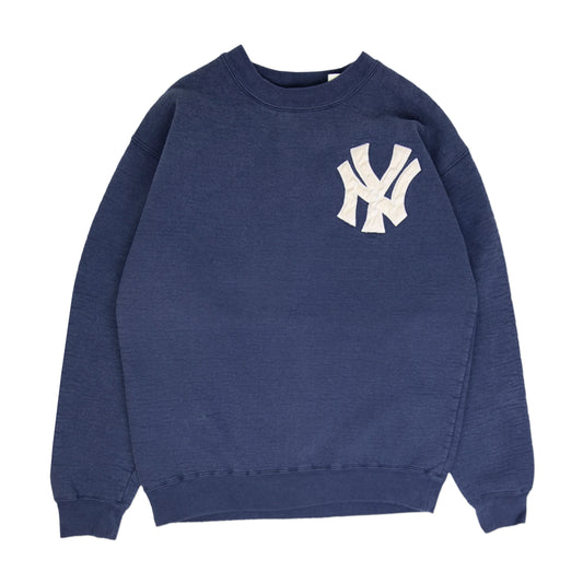 90's Embroidered Yankees Crew (M)