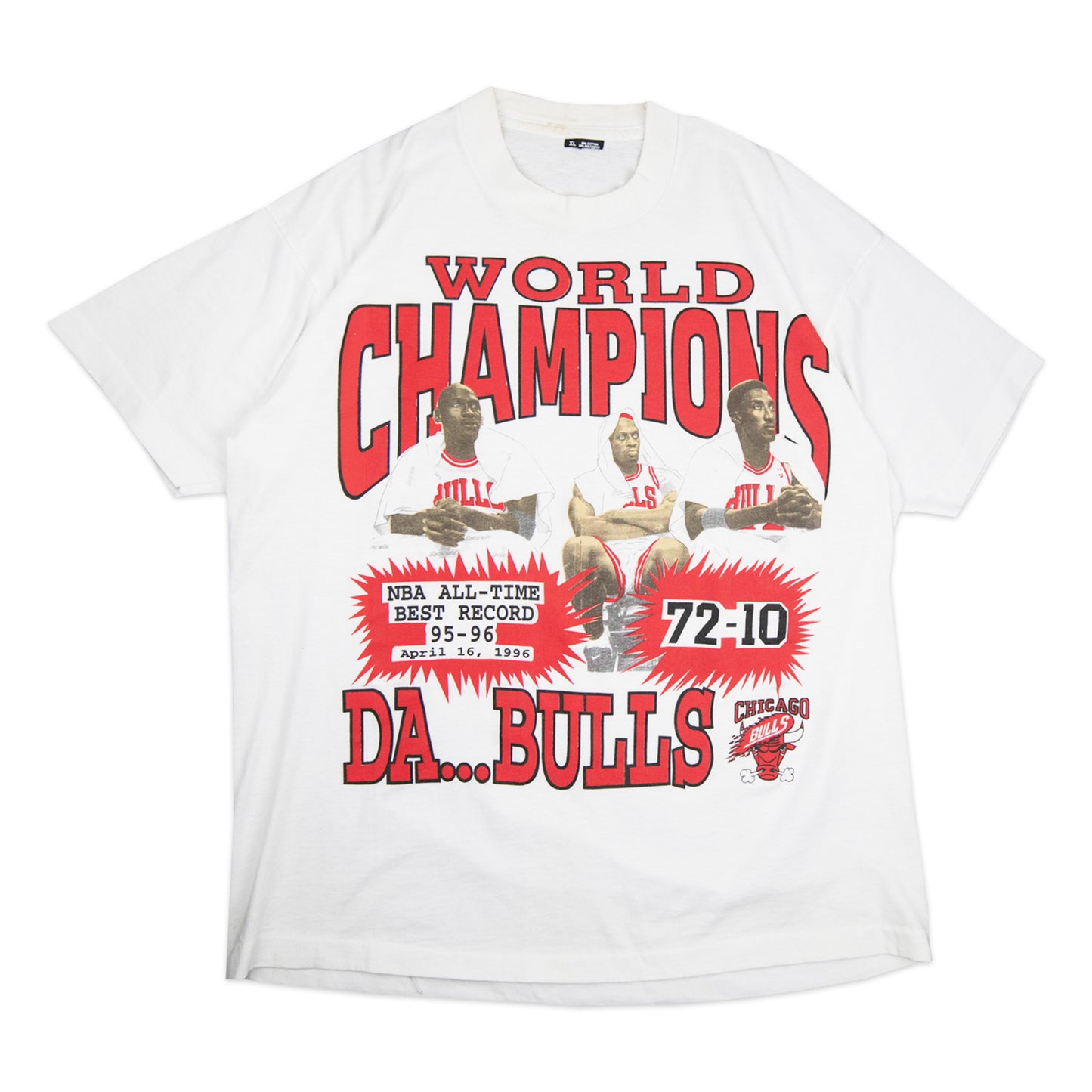 96' 72/10 Bulls Tee (XL)