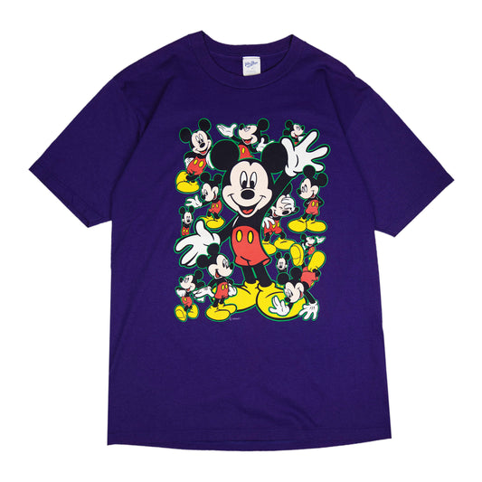 90's Purple Mickey Tee