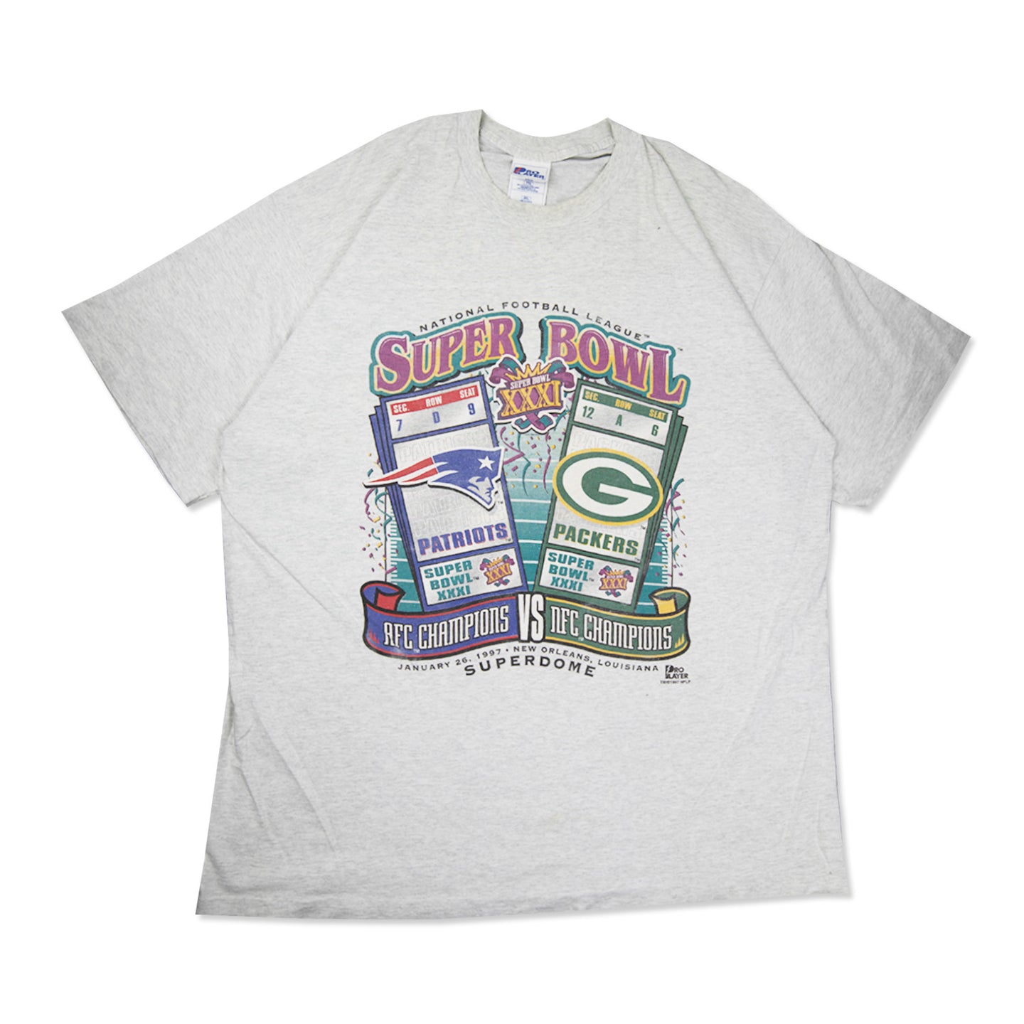 97' Super Bowl Ticket Graphic Shirt