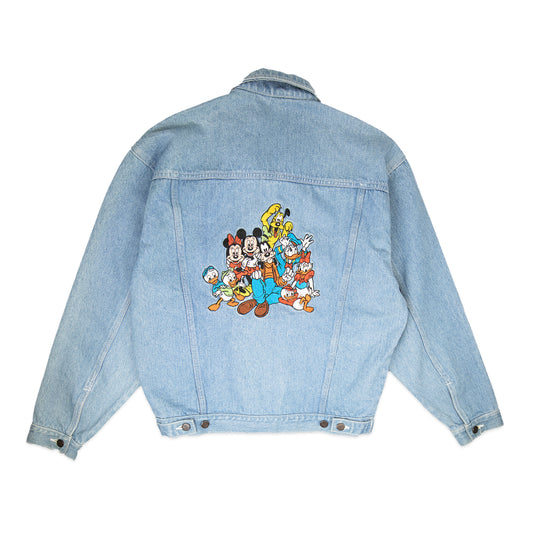 90's Mickey & Friends Denim Jacket (M)