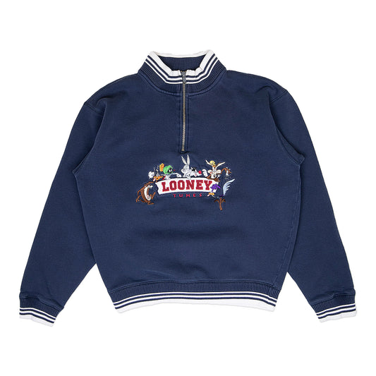 90's Looney Tunes Quarter Zip (XS)