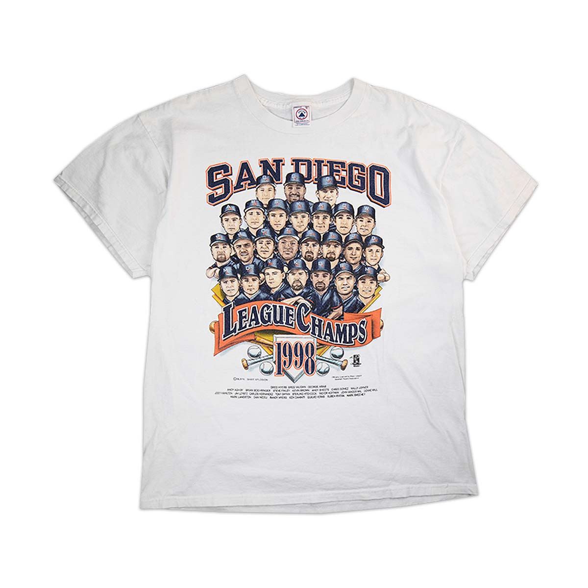 98' San Diego Padres Caricatures Graphic Shirt