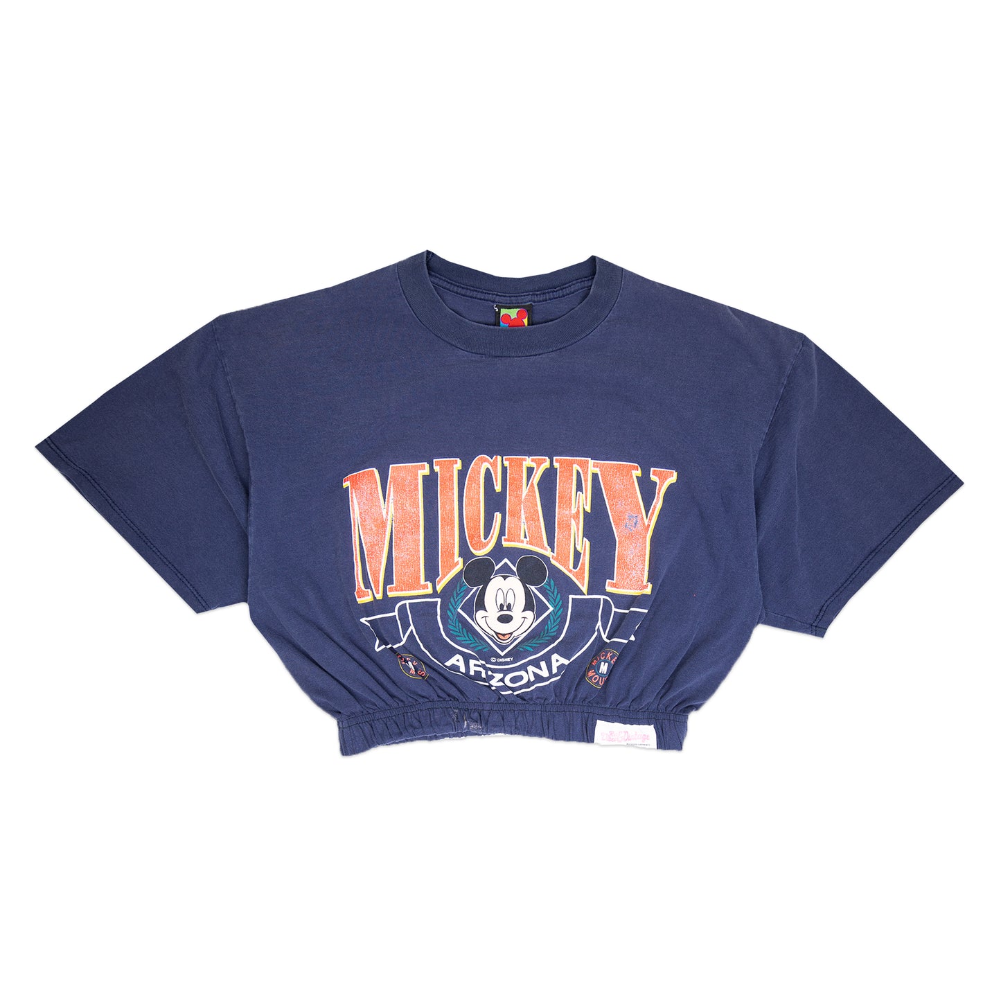 Cropped Navy Mickey Tee (M)